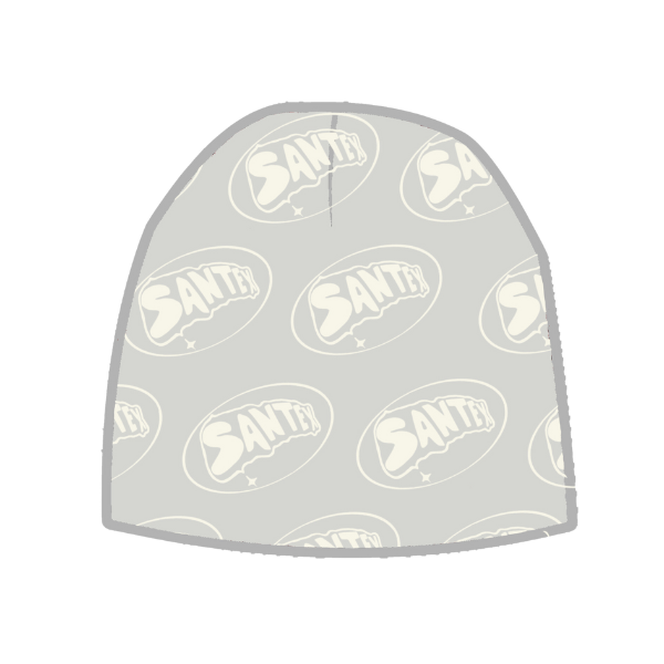 “SANTEX REVERSIBLE BEANIE V2” GREY/WHITE